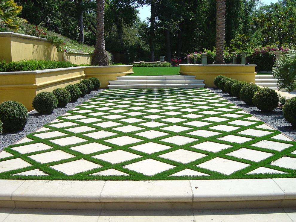 Low Profile Chandelier Landscape Traditional with Artificial Grass Artificial Turf