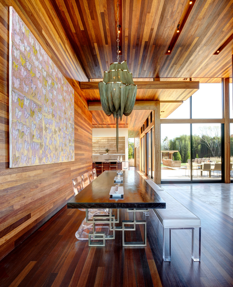 Lucite Dining Table Dining Room Contemporary with Chandelier Contemporary Art Contemporary