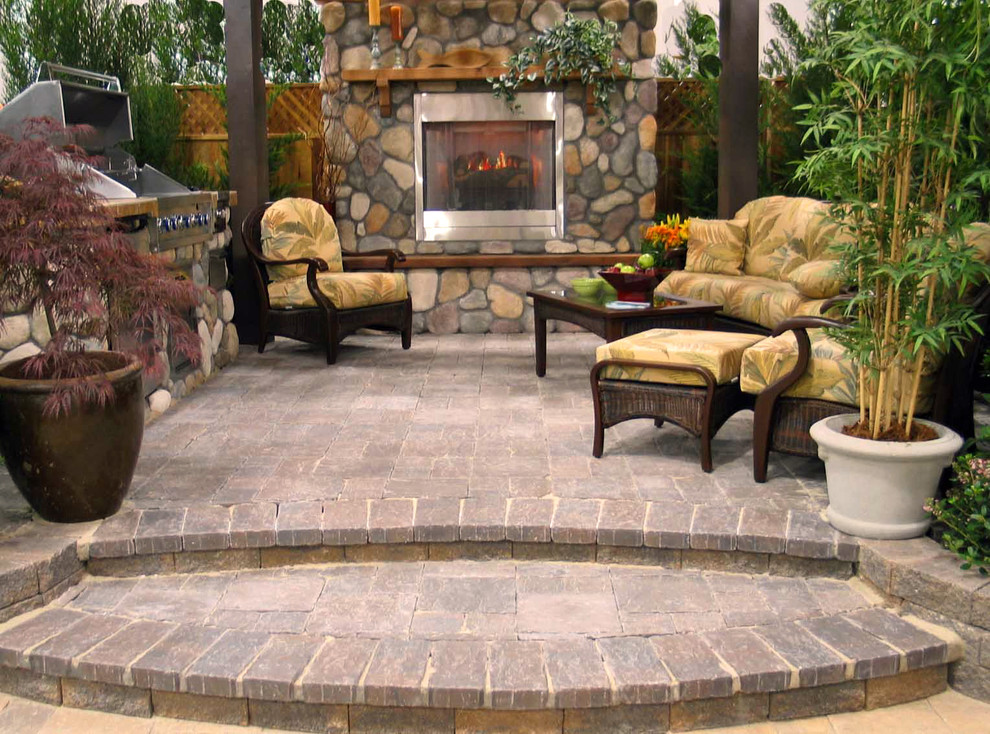 Lucite Side Table Patio Traditional with Affordable Landscapes Backyard Retreat