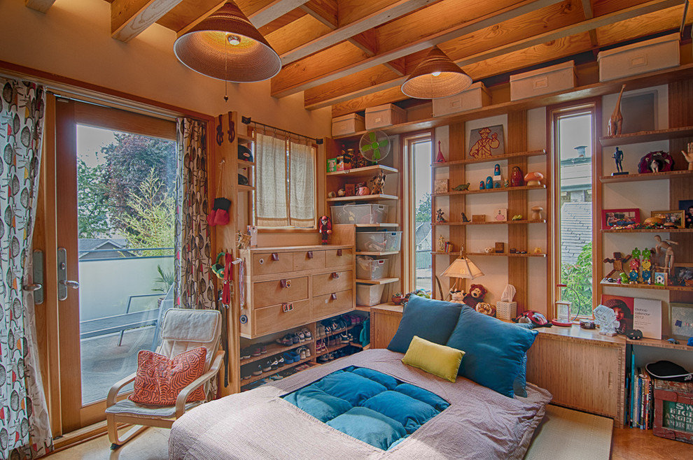 Luxury Duvet Covers Kids Eclectic with Built in Shelving Kids Bedroom