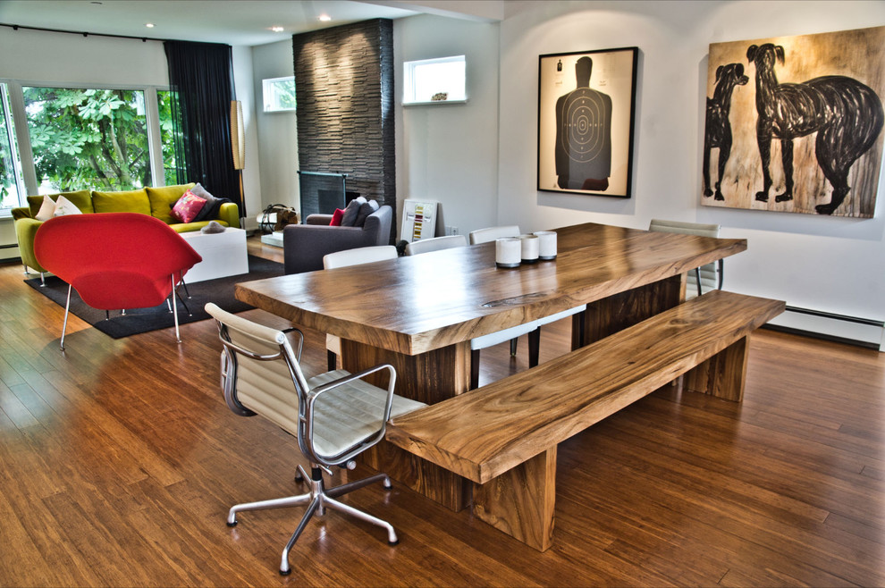 Mango Wood Furniture Dining Room Modern with Artwork Great Room Modern