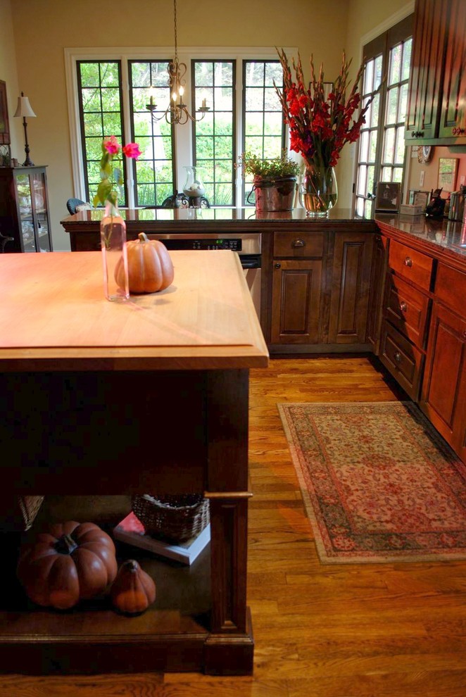 Maple Kitchen Cabinets Kitchen Traditional with Chandelier Custom Kitchen Cabinets