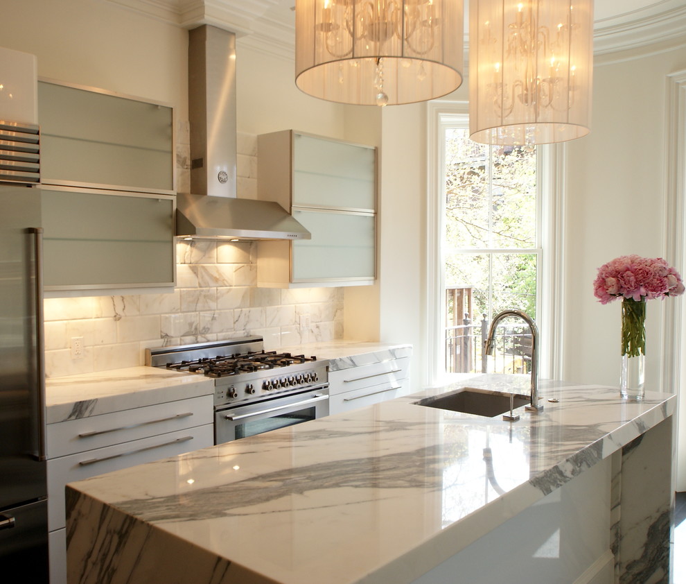 Marble Countertops Cost Kitchen Transitional with Floral Arrangement Island Lighting