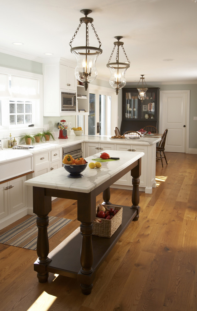 Marble Kitchen Island Kitchen Traditional with Bay Area Architects Dark