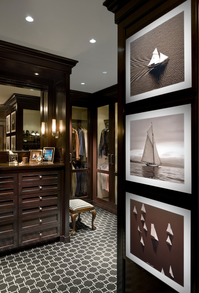 Masculine Wall Art Closet Traditional with Black and White Photography
