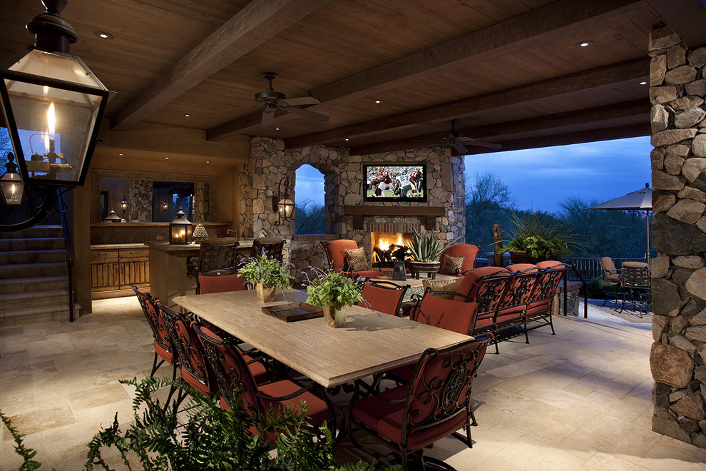 Media Room Designs Patio Mediterranean with None 