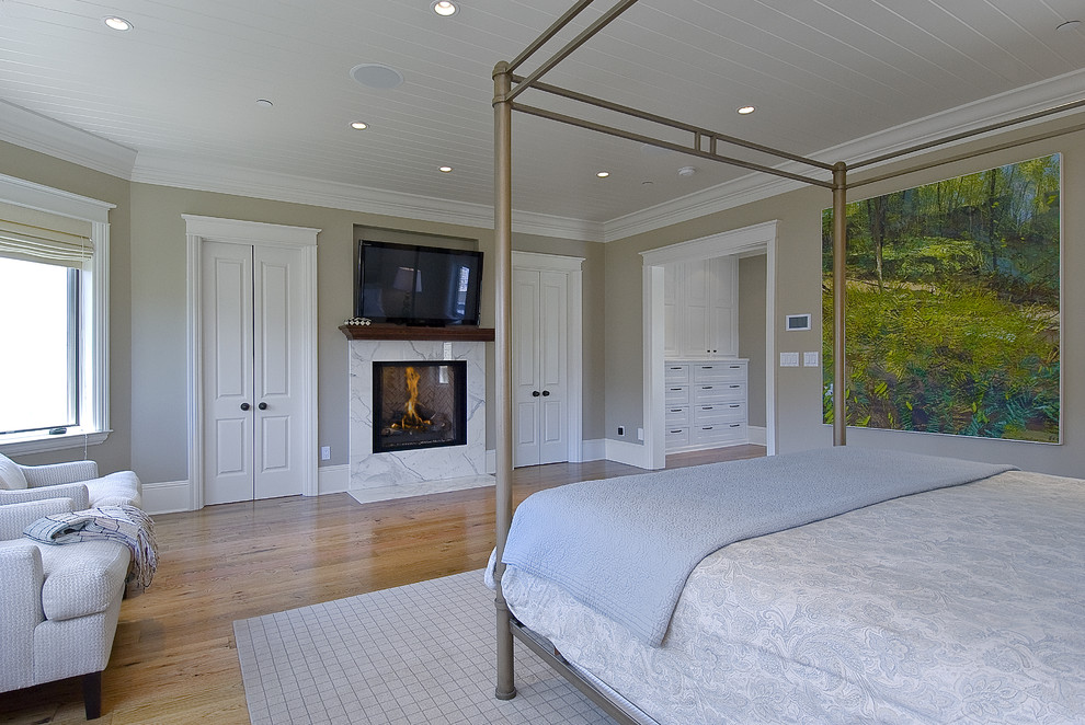Metal Four Poster Bed Bedroom Traditional with 4 Poster Bed Beige