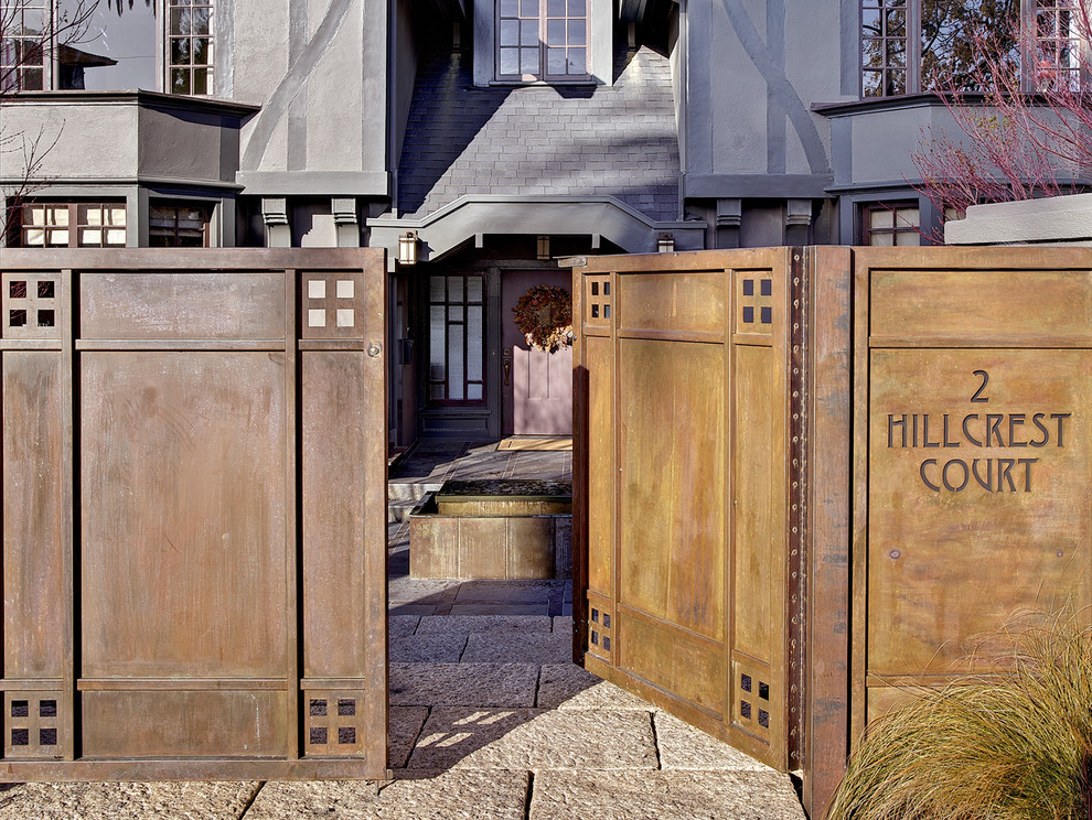 Metal Gate Designs Exterior Craftsman with Arts and Crafts Craftsman