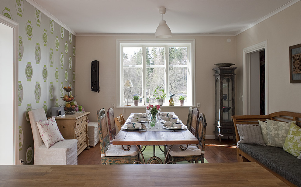 Metal Table Base Dining Room Eclectic with Bench Breakfast Bar Caned