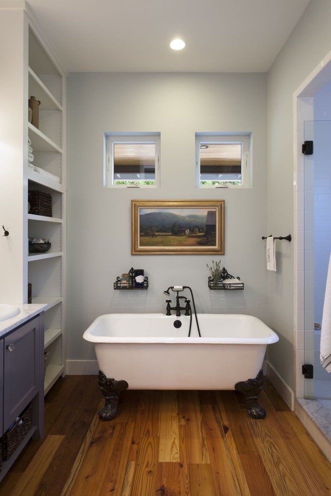 Metal Wall Shelves Bathroom Farmhouse with Artwork Built in Shelves Clawfoot