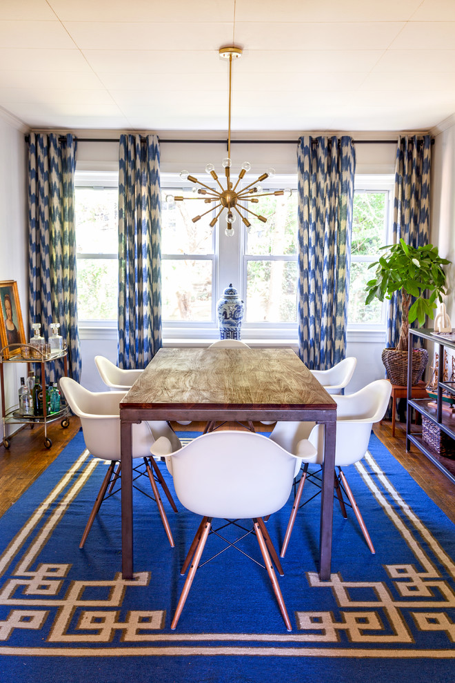 Mid Century Chandelier Dining Room Midcentury with Bar Cart Beige Wall