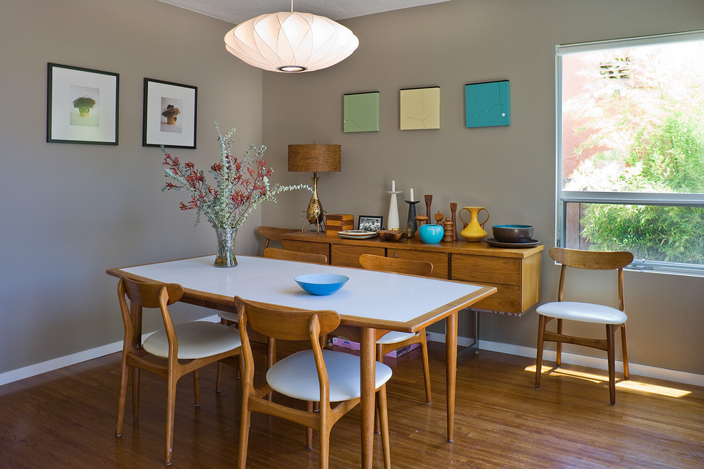 Mid Century Dining Table Dining Room Modern with Architect Bamboo Floors Danish