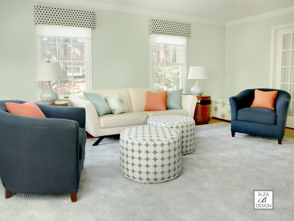 Mint Green Wall Paint Living Room Contemporary with Child Friendly Contemporary Dark Blue