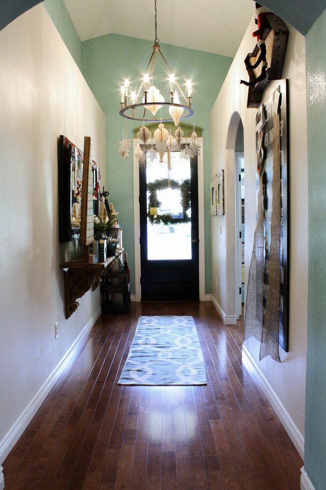 Mint Wall Paint Hall Eclectic with None 