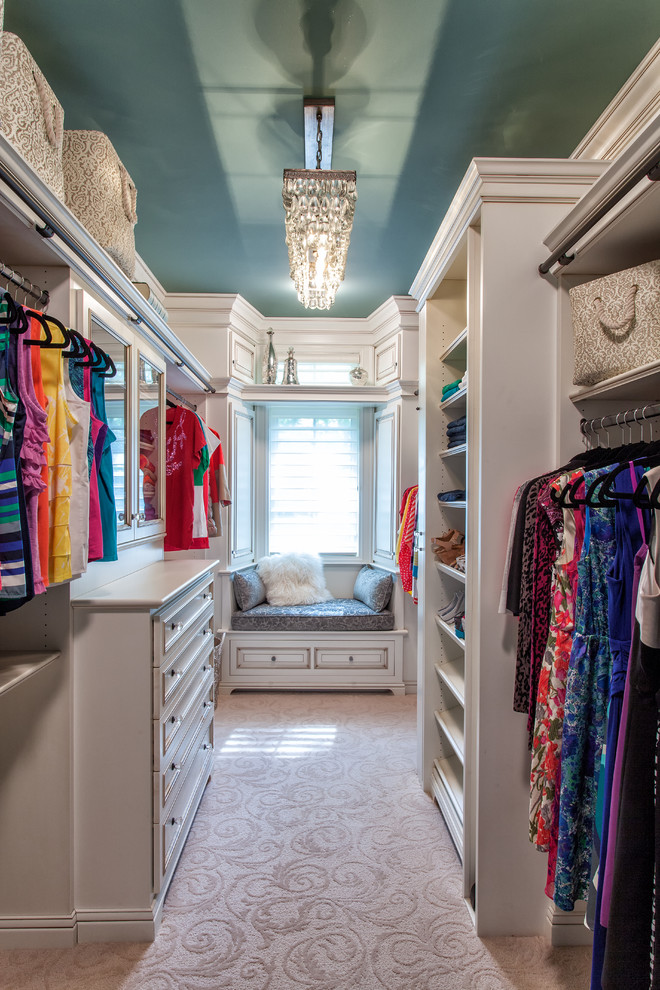 Mirror with Jewelry Storage Closet Traditional with Adjustable Shelves Blue Ceiling