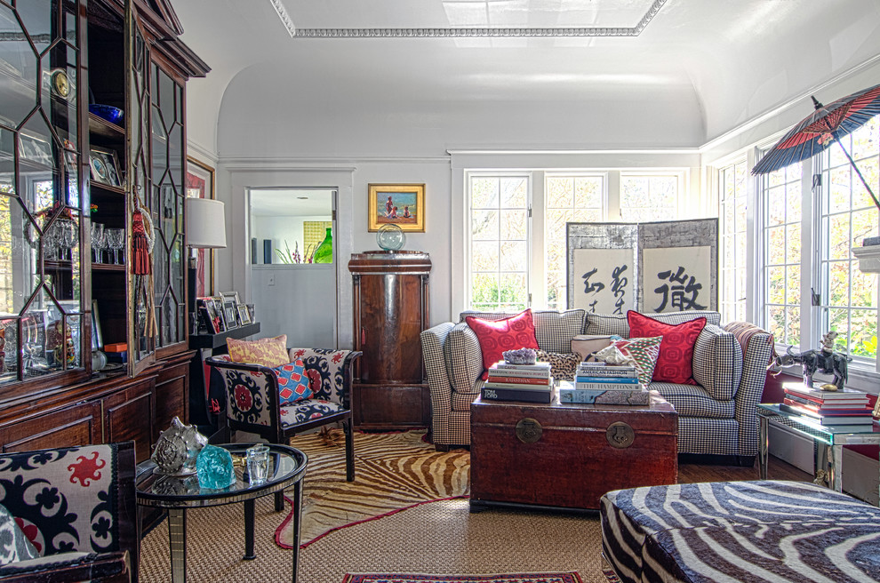 Mirrored Side Table Living Room Eclectic with Asian Room Divider Asian
