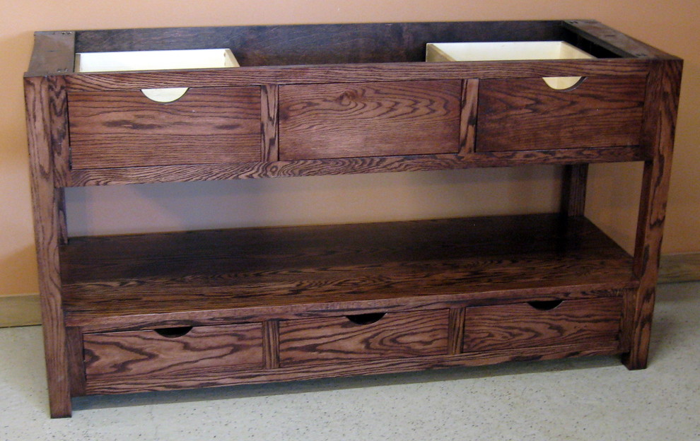 Mission Style Bathroom Bathroom Traditional with Mission Style Bathroom Vanities