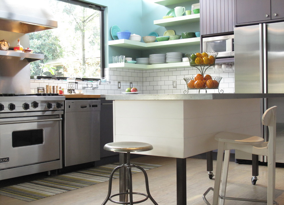 Mobile Kitchen Island Kitchen Contemporary with None 