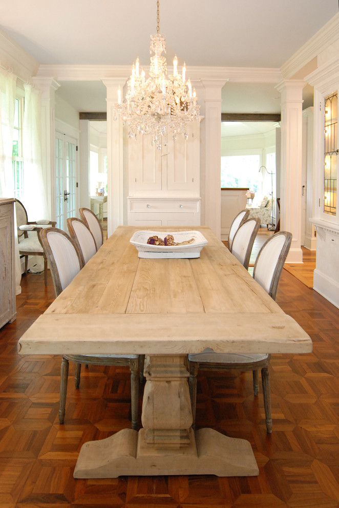 Modern Accent Table Dining Room Traditional with Centerpiece Chandelier Crown Molding