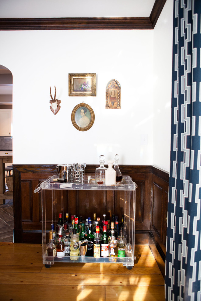 Modern Bar Carts Dining Room Eclectic with None 