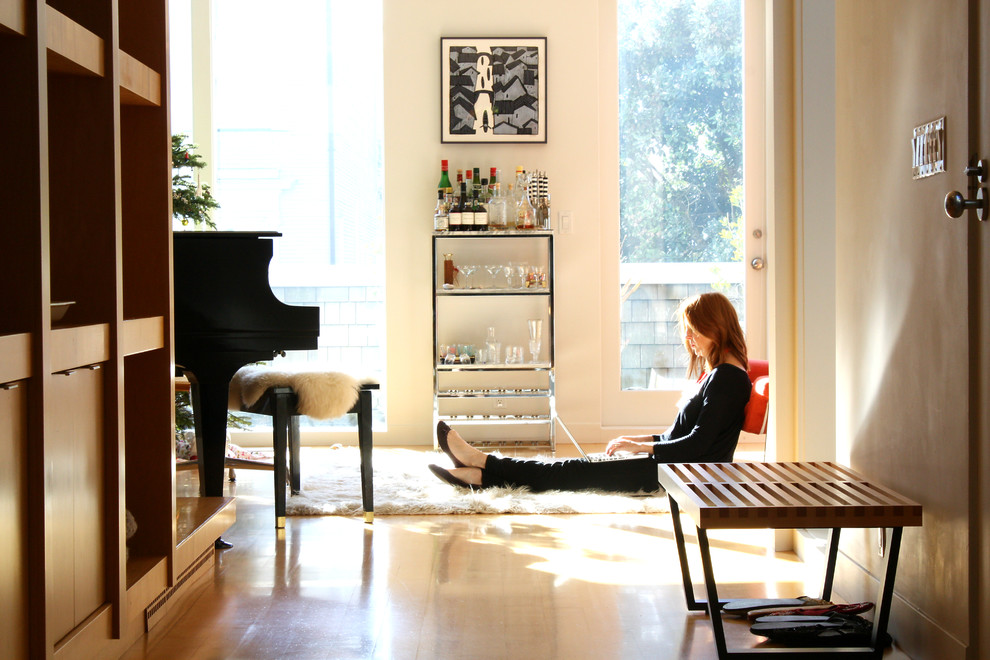 Modern Bar Carts Spaces Midcentury with My Houzz 