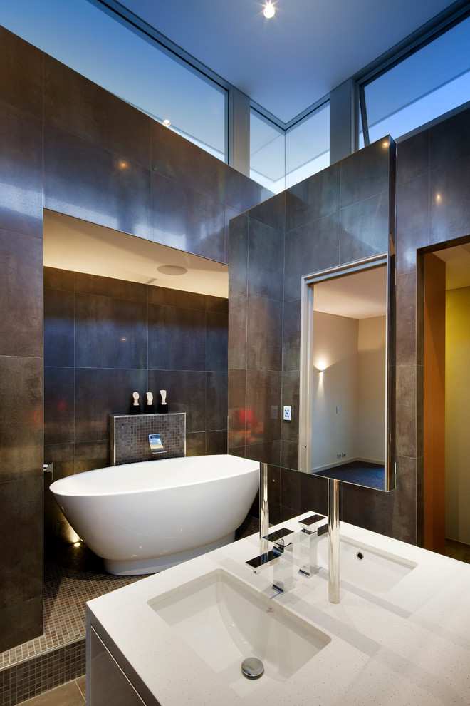 Modern Bathroom Faucets Bathroom Contemporary with Awning Windows Bathroom Mirror