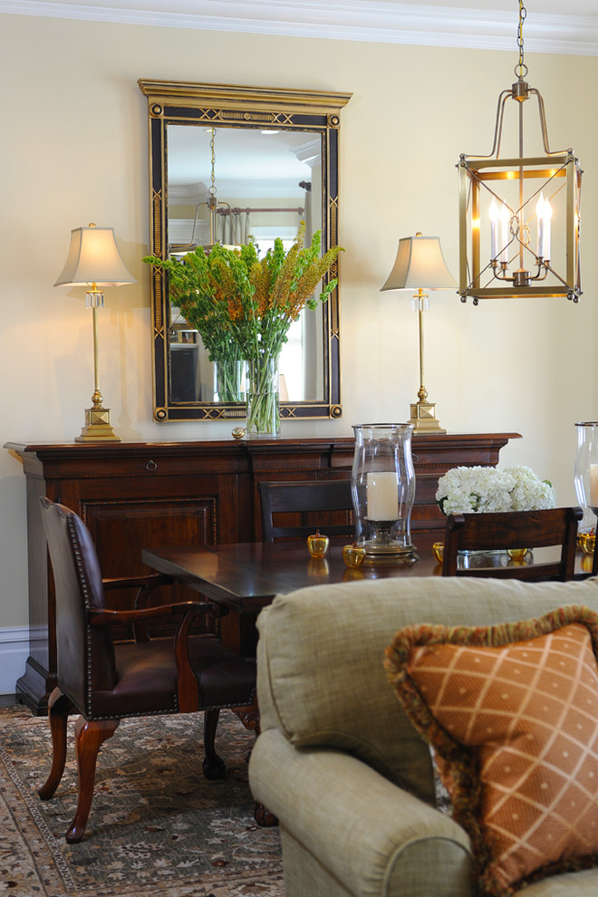 Modern Buffet Sideboard Dining Room Traditional with Apricot Chairs Credenza Floral