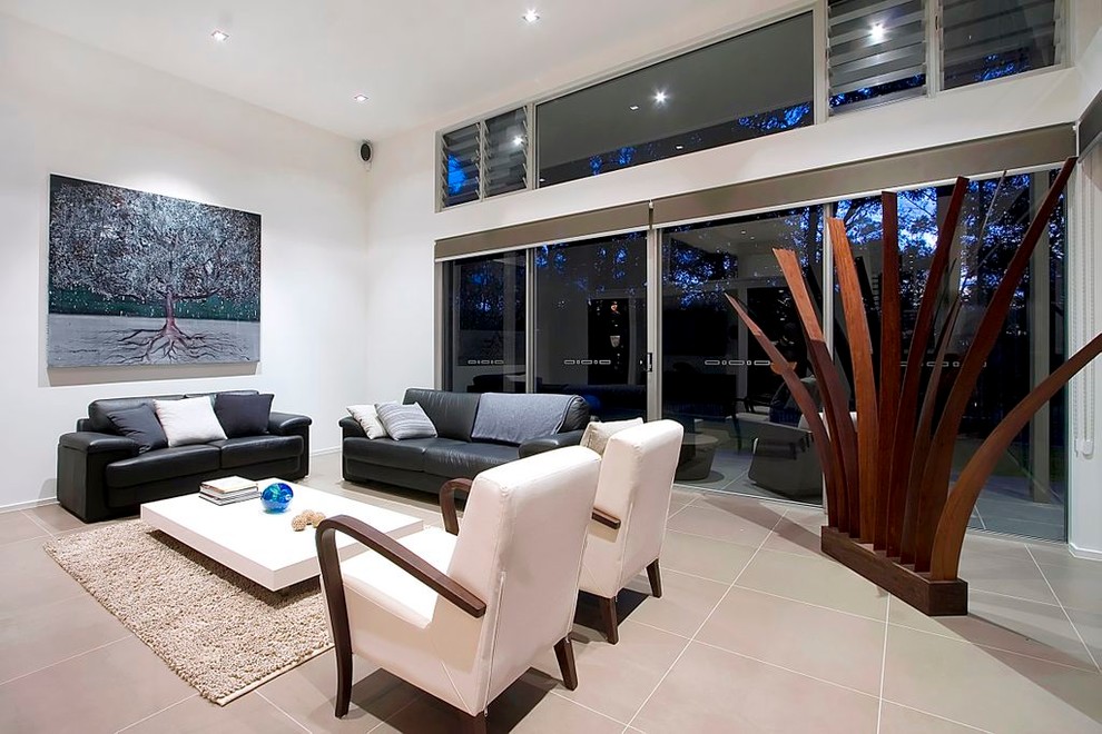 Modern Club Chair Living Room Modern with Aluminium Doors Aluminum Doors