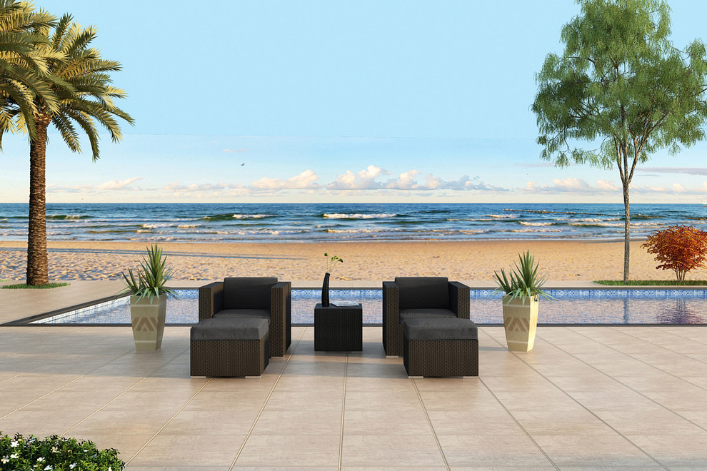 Modern Club Chair Patio Modern with All Weather Contemporary Hl Urbn 5cc