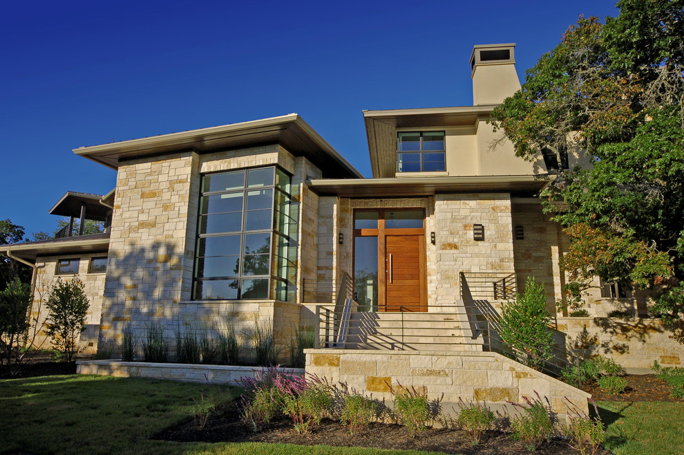 Modern Entry Doors Exterior Contemporary with Corner Windows Entrance Entry1