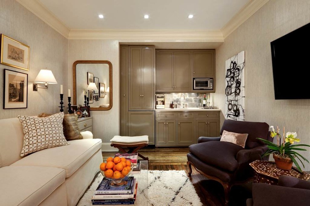 Modern Glass Coffee Table Living Room Transitional with Architectural Elements Built in Storage
