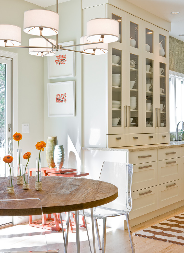 Modern Kitchen Cabinet Hardware Kitchen with Area Rug Cabinetry On