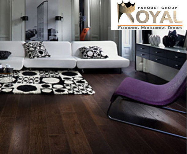 modern laminate flooring Living Room Contemporary with dark laminate laminate mocha