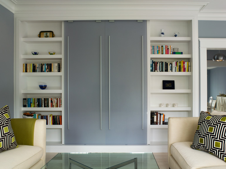 Modern Murphy Bed Spaces with Cabinetry Custom Custom Railing