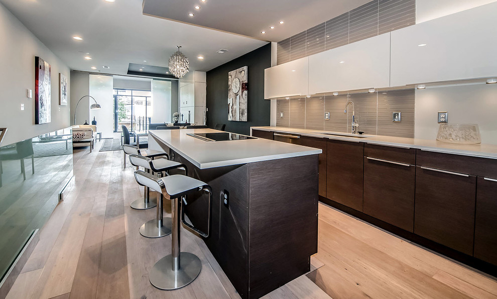 Modern Outdoor Fountain Kitchen Modern with None 