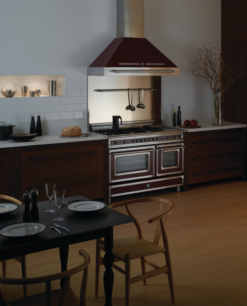 Modern Pocket Doors Kitchen Midcentury with None 