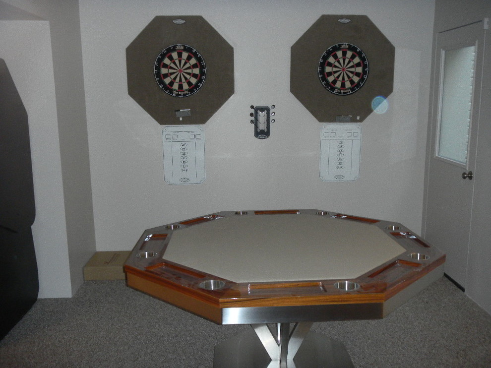 modern poker table Home Office Contemporary with Bar Room Tables bar