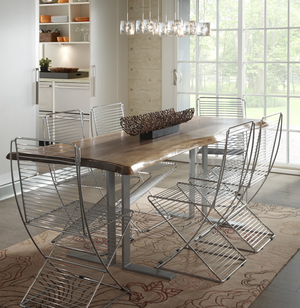 Modern Rustic Dining Table Dining Room Contemporary with Contemporary Dining Tables Contemporary