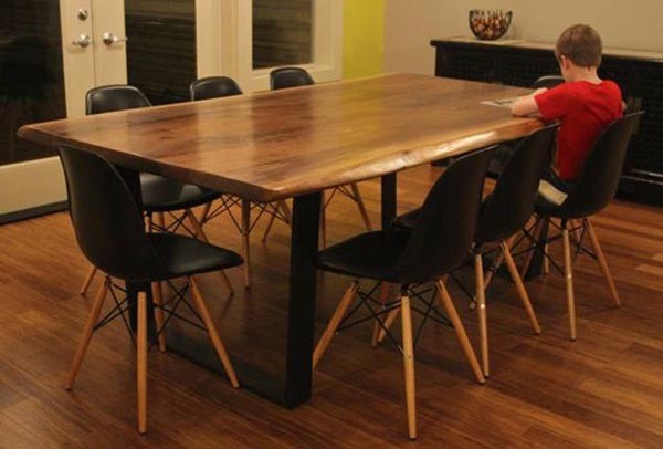 Modern Rustic Dining Table Dining Room Contemporary with Contemporary Dining Tables Contemporary1