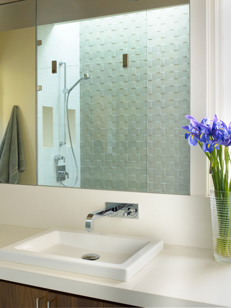 Modern Shower Doors Bathroom Contemporary with Ann Sacks Ann Sacks