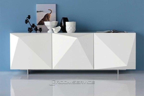 Modern Sideboards and Buffets Dining Room Contemporary with Baroque Black and White3