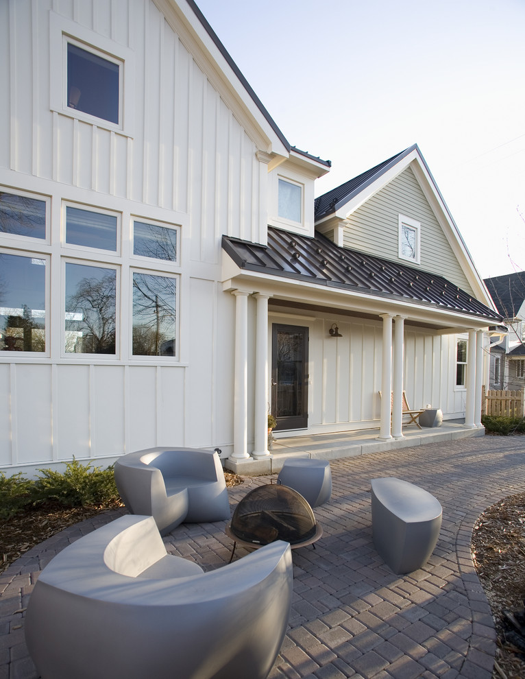 Modern Siding Options Exterior Farmhouse with Board and Batten Siding