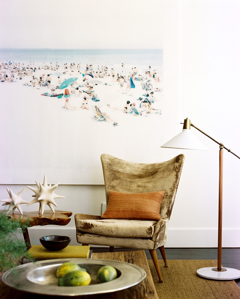 Modern Task Chair Living Room Midcentury with Area Rug Baseboards Dark