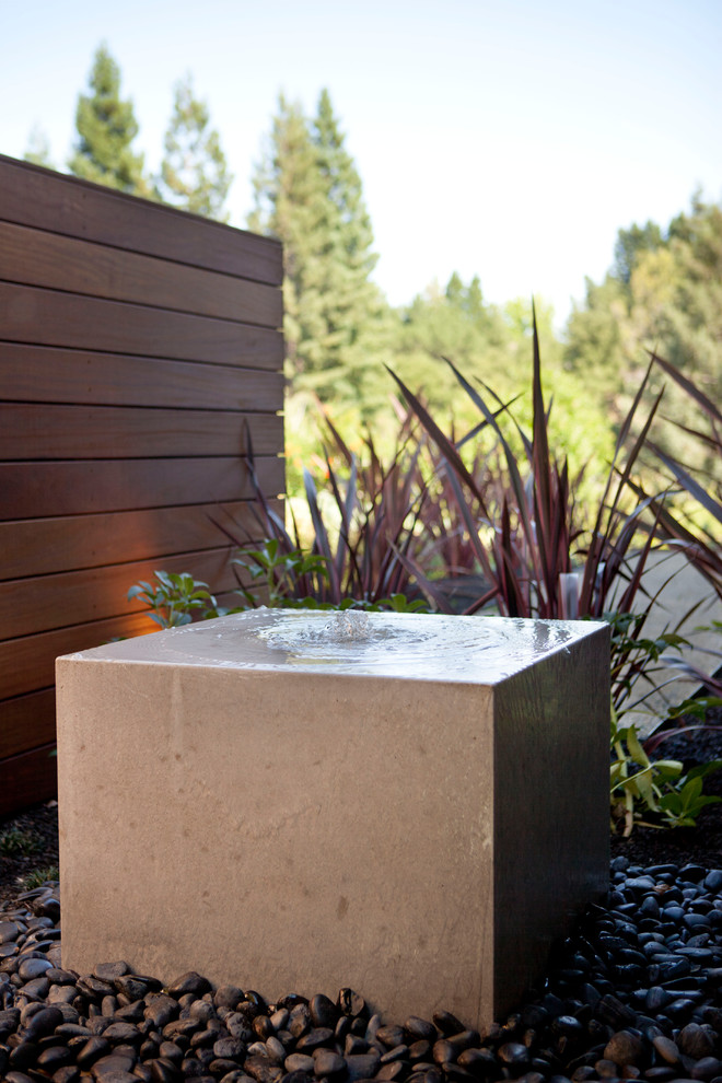 Modern Water Fountains Landscape Contemporary with Concrete Fountain Concreteworks Concreteworks