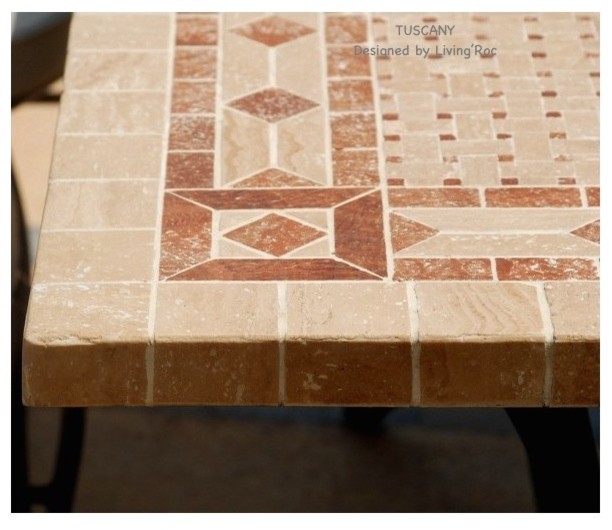 Mosaic Table Top Patio Craftsman with Garden Patio Table Garden