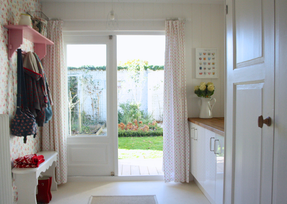 Mudroom Coat Hooks Entry Eclectic with None 