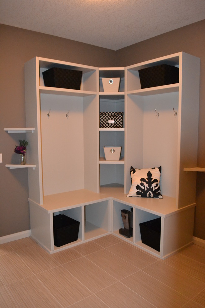 Mudroom Coat Hooks Entry Transitional with Lockers Mudroom 