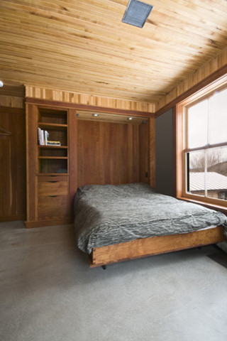 Murphy Bed Design Bedroom Contemporary with None 