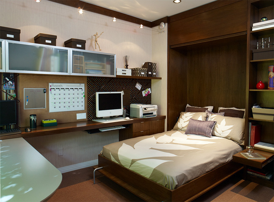 Murphy Bed Designs Home Office Contemporary with None 