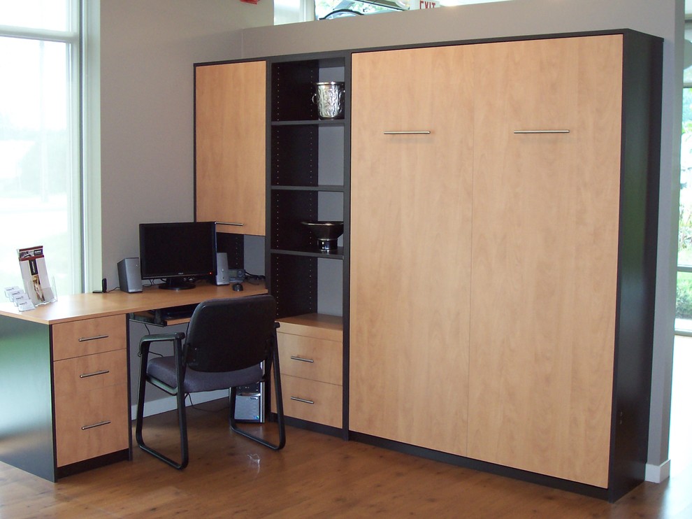 Murphy Bed Hardware Bedroom Contemporary with None 3